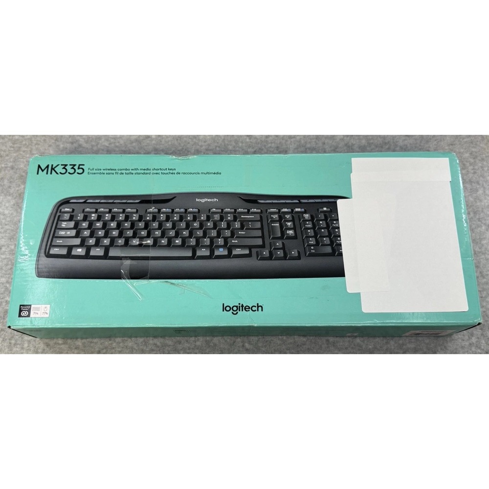 Logitech MK335 Wireless Keyboard and Mouse Combo